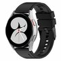 Silikonband mit Schnalle - Schwarz - Samsung Galaxy Watch 7 - 40mm &amp; 44mm