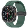 D-Buckle-Sportarmband - Dunkelgr&uuml;n - Samsung Galaxy Watch Ultra 47mm