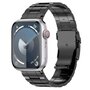 Titanium Premium Link Armband - Schwarz - Geeignet f&uuml;r Apple Watch 38mm / 40mm / 41mm / 42mm