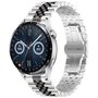 Stahlband - Silber / Schwarz - Huawei Watch GT 5 (Pro) / GT 4 / GT 3 / GT 2 - 46mm