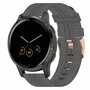 Huawei Watch GT 4 &amp; GT 5 - 41mm / GT 5 Pro - 42mm - Canvas-Nylon-Armband - Dunkelgrau