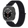 Nylon Sport Looparmband - Schwarz - Samsung Galaxy Watch Ultra 47mm