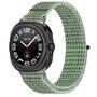 Nylon Sport Looparmband - Hellgr&uuml;n - Samsung Galaxy Watch Ultra 47mm