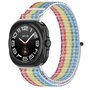 Nylon Sport Looparmband - Mehrfarbig Regenbogen - Samsung Galaxy Watch Ultra 47mm