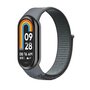 Sport Loop Nylon armband - Grau - Xiaomi Smart Band 8 &amp; 9