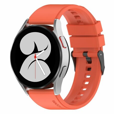 Samsung Galaxy Watch - 42mm - Silikon-Schnallenarmband - Orange