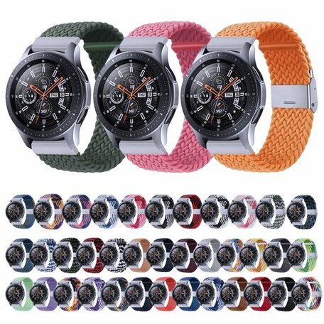 Samsung Galaxy Watch - 42mm - Geflochtenes Armband - Mehrfarbig Frühling