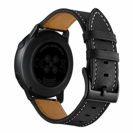 Samsung Galaxy Watch - 42mm - Lederarmband - Schwarz