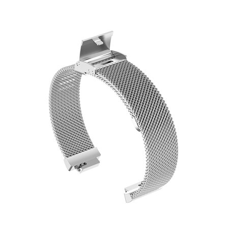 Fitbit Inspire Milanaise Armband mit Schnalle - Größe: Klein - Silber