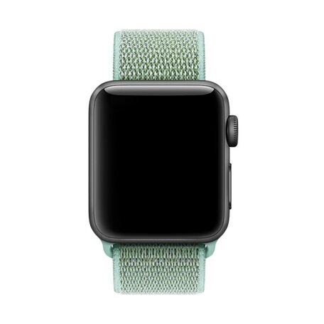 Sport Loop Armband - Mintgrün - Geeignet für Apple Watch 38mm / 40mm / 41mm / 42mm