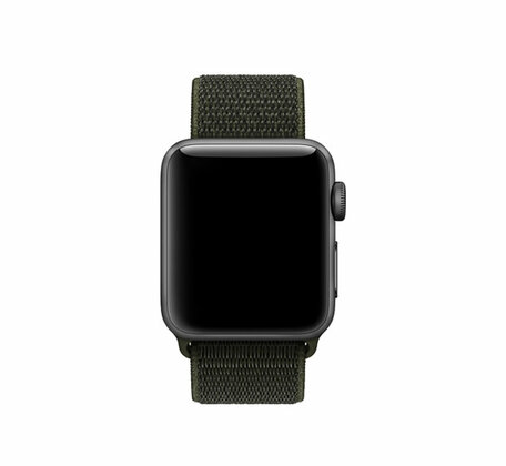 Sport Loop Armband - Armeegrün - Geeignet für Apple Watch 38mm / 40mm / 41mm