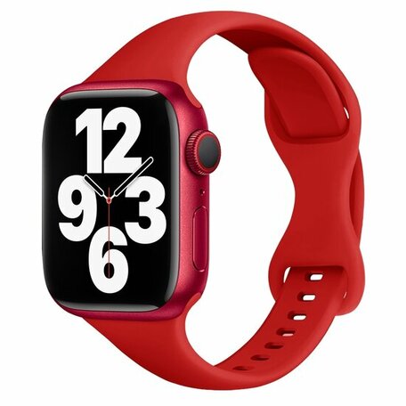 Sportarmband Slim Fit - Rot - Geeignet für Apple Watch 38mm / 40mm / 41mm