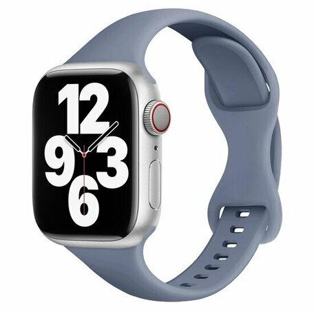 Sportarmband Slim Fit - Grau-Blau - Geeignet für Apple Watch 42mm / 44mm / 45mm / 46mm / 49mm