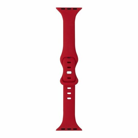 Sportarmband Slim Fit - Rot - Geeignet für Apple Watch 42mm / 44mm / 45mm / 46mm / 49mm