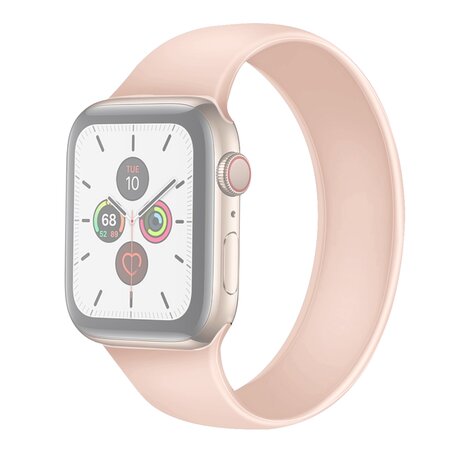 Solo Loop Link series Armband - Größe: S - Pink - Geeignet für Apple Watch 42mm / 44mm / 45mm / 46mm / 49mm