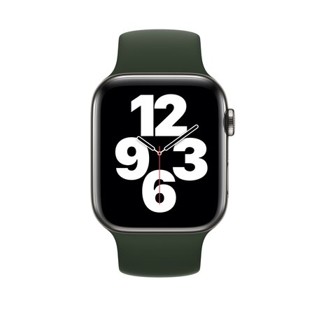 Solo Loop Link series Armband - Größe: M - Army Green - Geeignet für Apple Watch 42mm / 44mm / 45mm / 46mm / 49mm