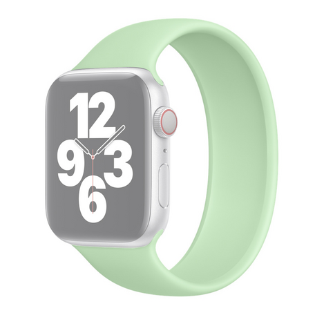 Solo Loop Link series Armband - Größe: M - Grün - Geeignet für Apple Watch 42mm / 44mm / 45mm / 46mm / 49mm