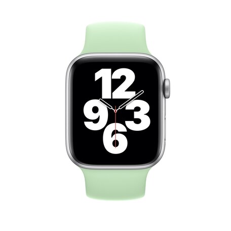 Solo Loop Link series Armband - Größe: M - Grün - Geeignet für Apple Watch 42mm / 44mm / 45mm / 49mm