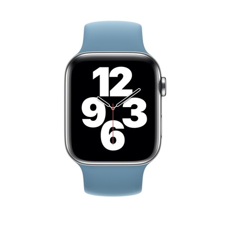 Solo Loop Link series Armband - Größe: M - Blau - Geeignet für Apple Watch 42mm / 44mm / 45mm / 49mm