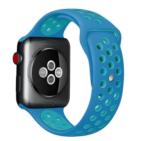 Sportarmband - Größe: S/M - Blau - Geeignet für Apple Watch 42mm / 44mm / 45mm / 46mm / 49mm