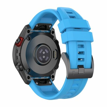 Silikon-Sportband - Blau - Garmin Epix Pro Gen 2 (51mm) / Quatix 7X / 6X & Tactix 7 (pro)