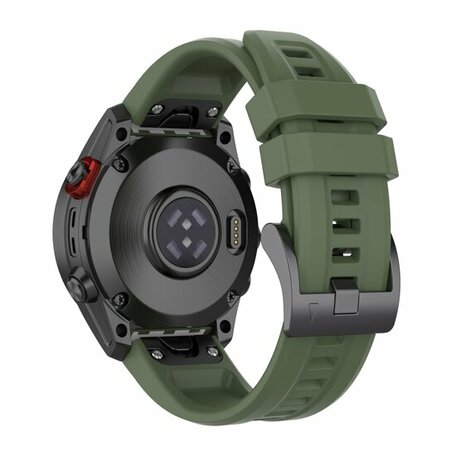 Silikon-Sportband - Armeegrün - Garmin Epix Pro Gen 2 (51mm) / Quatix 7X / 6X & Tactix 7 (pro)