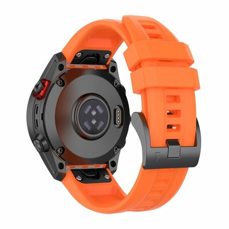 Silikon-Sportband - Orange - Garmin Epix Pro Gen 2 (51mm) / Quatix 7X / 6X & Tactix 7 (pro)