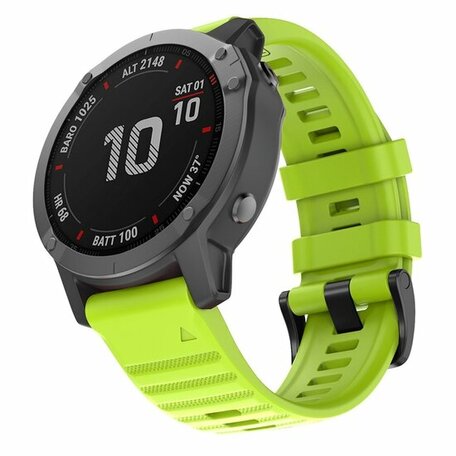 Silikonband - Grün - Garmin Epix Pro Gen 2 (51mm) / Quatix 7X / 6X & Tactix 7 (pro)