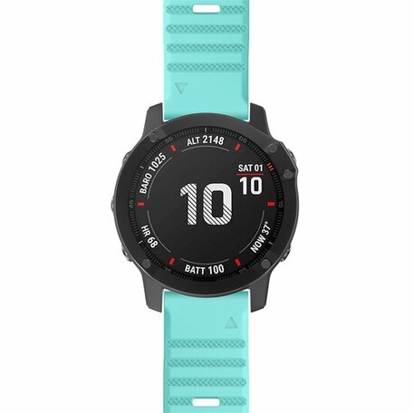 Silikonband - Hellblau - Garmin Epix Pro Gen 2 (51mm) / Quatix 7X / 6X & Tactix 7 (pro)