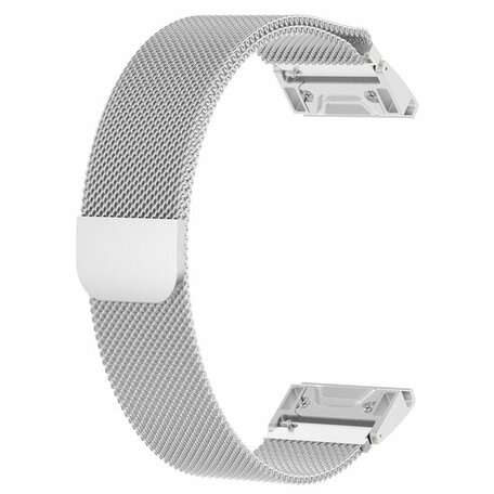 Milanaise Armband -Silber - Garmin Epix Pro Gen 2 (51mm) / Quatix 7X / 6X & Tactix 7 (pro)