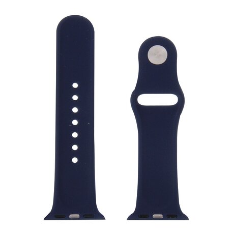 Gummi-Sportband - Dunkelblau - Geeignet für Apple Watch 38mm / 40mm / 41mm / 42mm