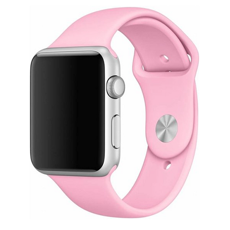 Gummi-Sportband - Rosa - Geeignet für Apple Watch 38mm / 40mm / 41mm