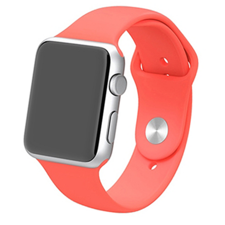 Gummi-Sportband - Magenta - Geeignet für Apple Watch 42mm / 44mm / 45mm / 46mm / 49mm