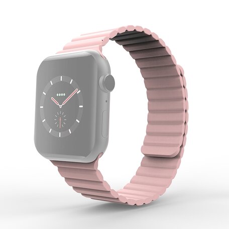 Silikon-Schleifenband - Rosa - Geeignet für Apple Watch 38mm / 40mm / 41mm / 42mm