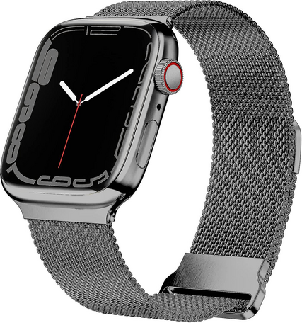 Milanaise Band - Space Grau - Extra starker Magnet - Geeignet für Apple Watch 38mm / 40mm / 41mm