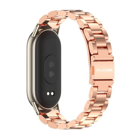 Stahlgliederband - Roségold - Xiaomi Smart band 8