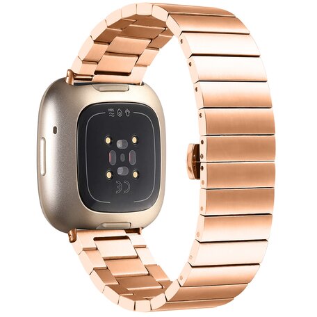 Fitbit Versa 3/4 & Sense 1/2 Metallgliederband - Champagner Gold