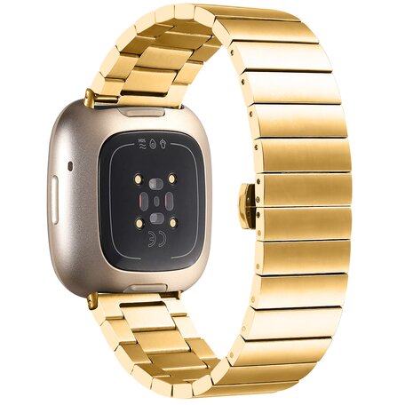 Fitbit Versa 3/4 & Sense 1/2 Metallgliederband - Gold