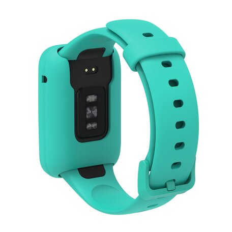 Silikon-Sportband mit Hülle - Türkis - Xiaomi Smart band 7 Pro