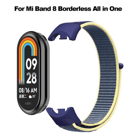 Sport Loop Nylon armband - Blau - Xiaomi Smart band 8