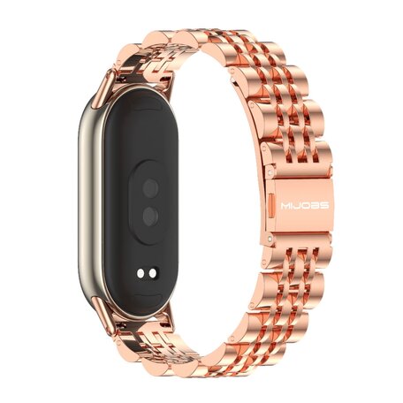 Stahlgliederband - Roségold - Xiaomi Smart band 8