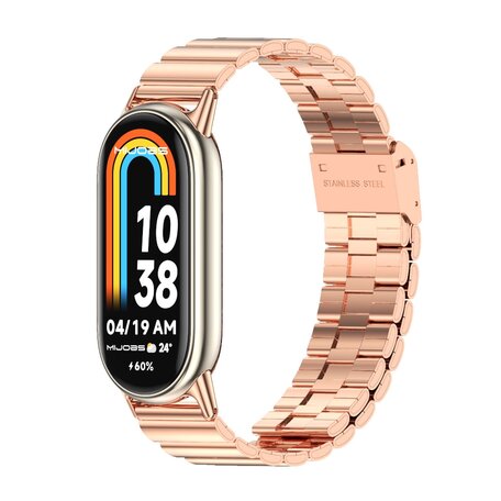 Stahlband - Roségold - Xiaomi Smart band 8