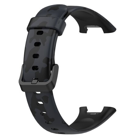 Silikonband mit Druck - Camouflage grau - Xiaomi Smart band 7 Pro