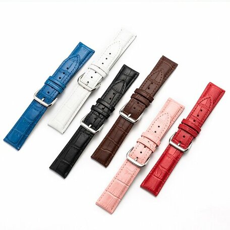 Garmin Vivomove 3 / HR / Luxe / Sport / Style / Trend - Crocodile Lederband - Rot