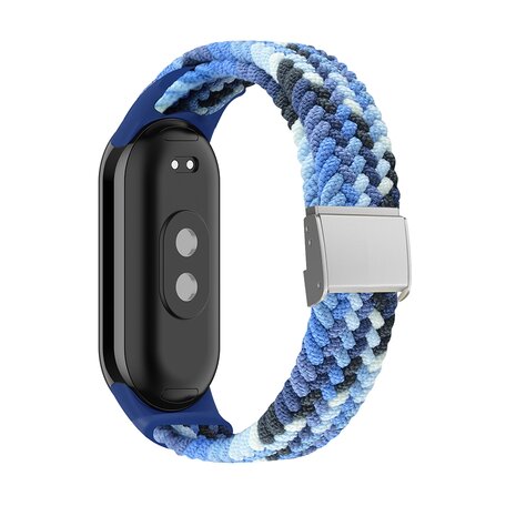 Geflochtenes Nylonband - Mehrfarbig blau - Xiaomi Smart band 8