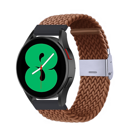 Geflochtenes Nylonband - Braun - Xiaomi Mi Watch / Xiaomi Watch S1 / S1 Pro / S1 Active / Watch S2