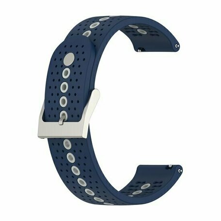 Dot Pattern Armband - Dunkelblau - Xiaomi Mi Watch / Xiaomi Watch S1 / S1 Pro / S1 Active / Watch S2