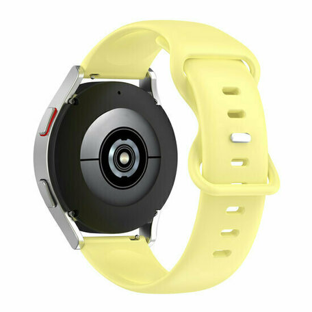 Solid Color Sportband - Gelb - Xiaomi Mi Watch / Xiaomi Watch S1 / S1 Pro / S1 Active / Watch S2