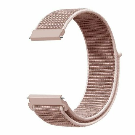 Sport Loop Nylon armband - Soft pink - Xiaomi Mi Watch / Xiaomi Watch S1 / S1 Pro / S1 Active / Watch S2