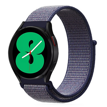 Sport Loop Nylon armband - Dunkelblau - Xiaomi Mi Watch / Xiaomi Watch S1 / S1 Pro / S1 Active / Watch S2